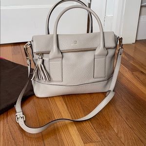 Kate Spade Foldover Tassel Satchel Purse